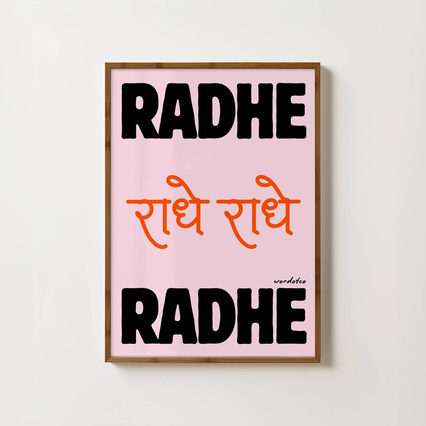 RADHE RADHE PRINT