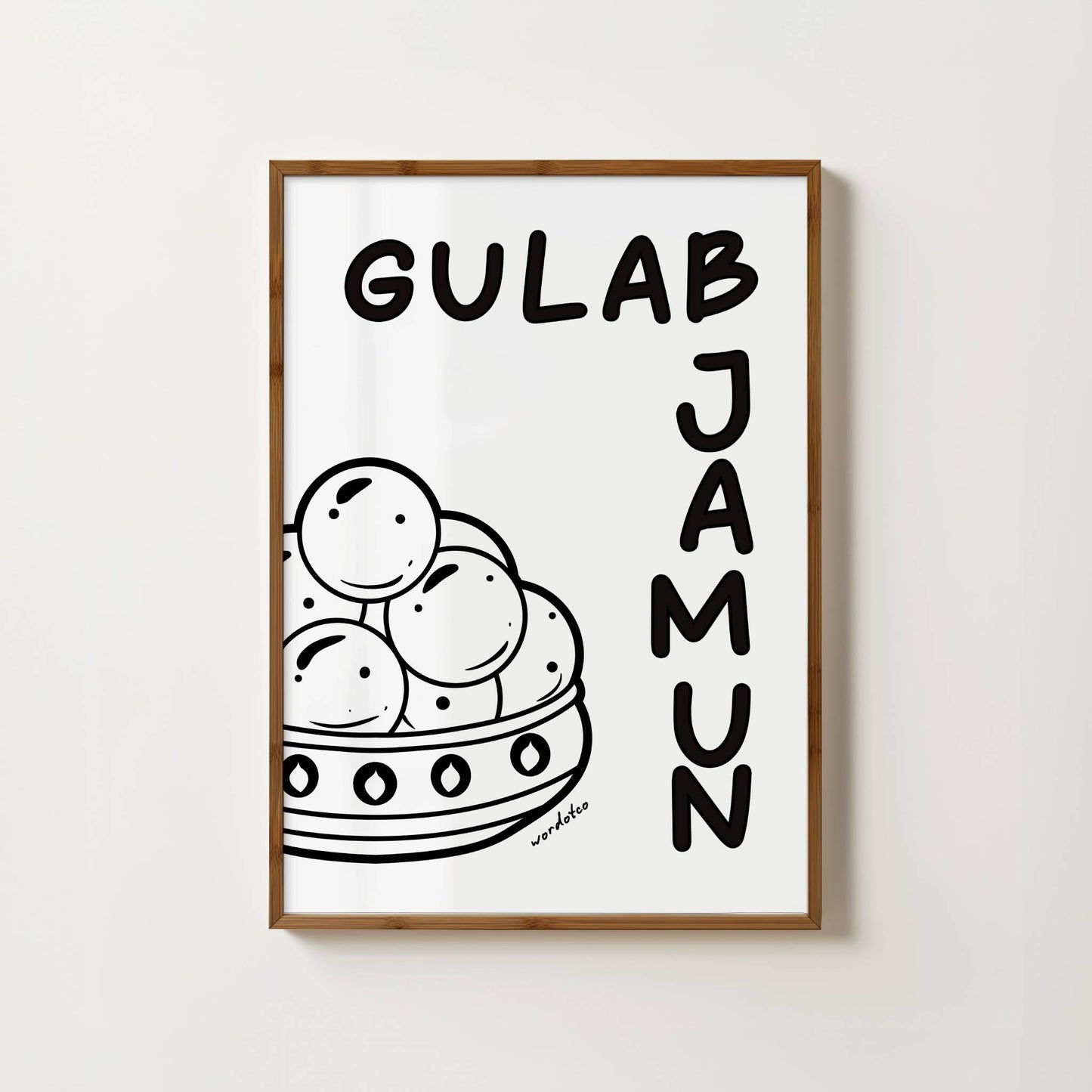 GULAB JAMUN PRINT