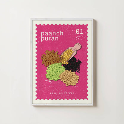 PAANCH PURAN SPICE PRINT