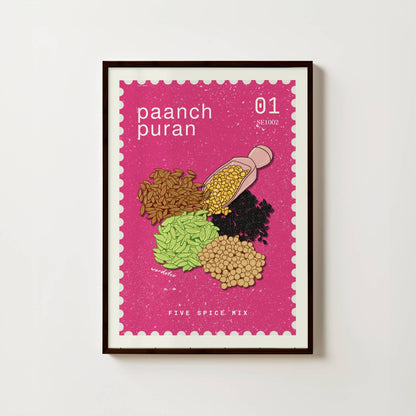 PAANCH PURAN SPICE PRINT