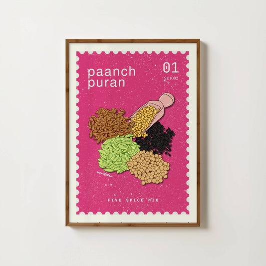 PAANCH PURAN SPICE PRINT