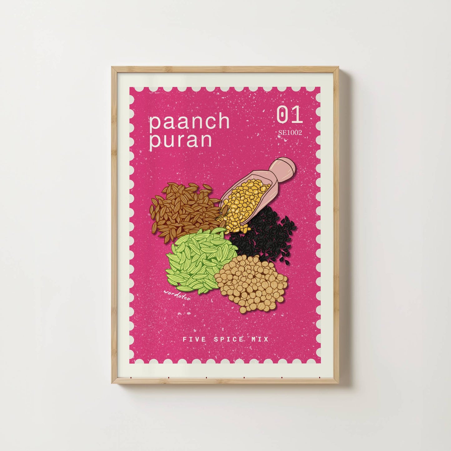 PAANCH PURAN SPICE PRINT