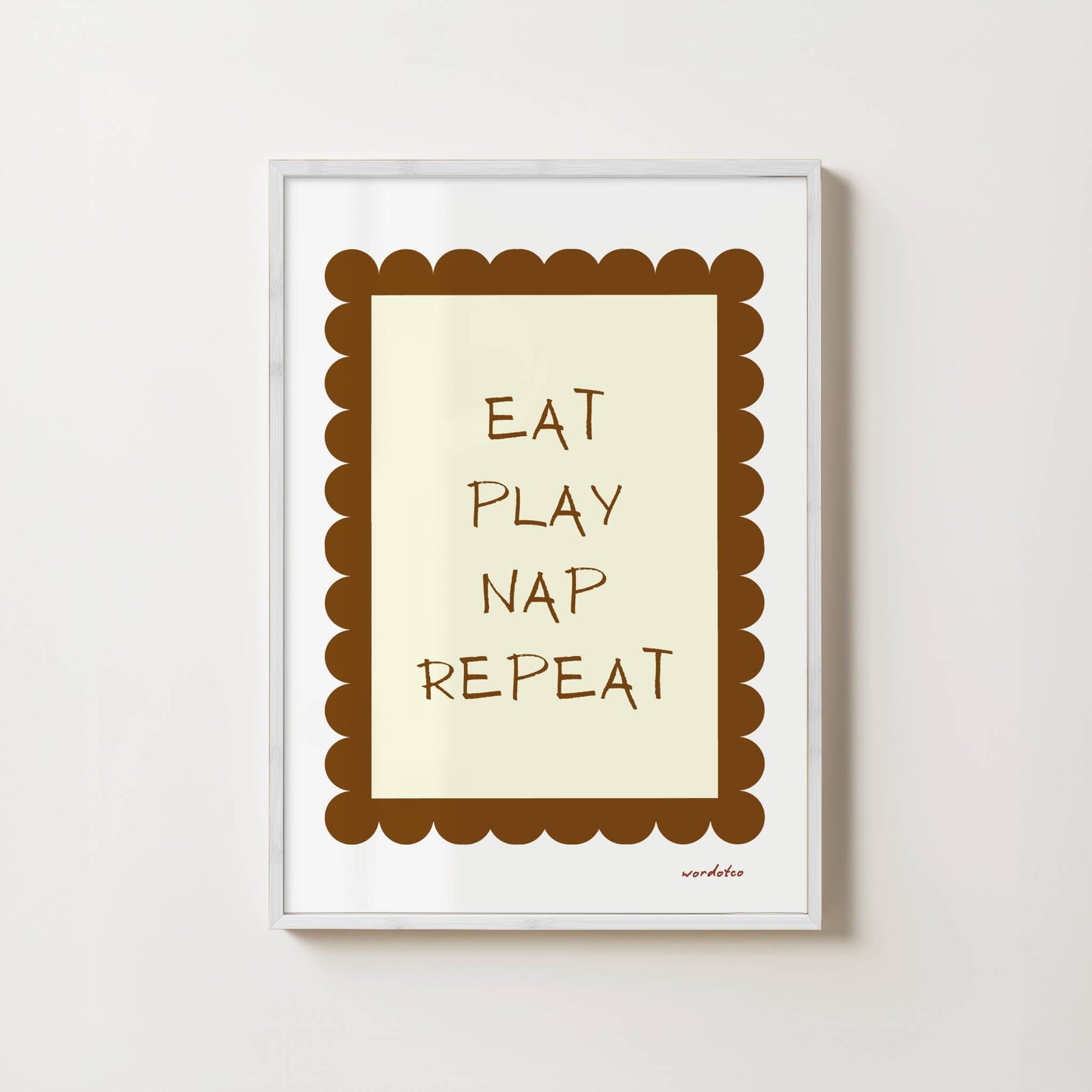 EAT PLAY NAP REPEAT PRINT