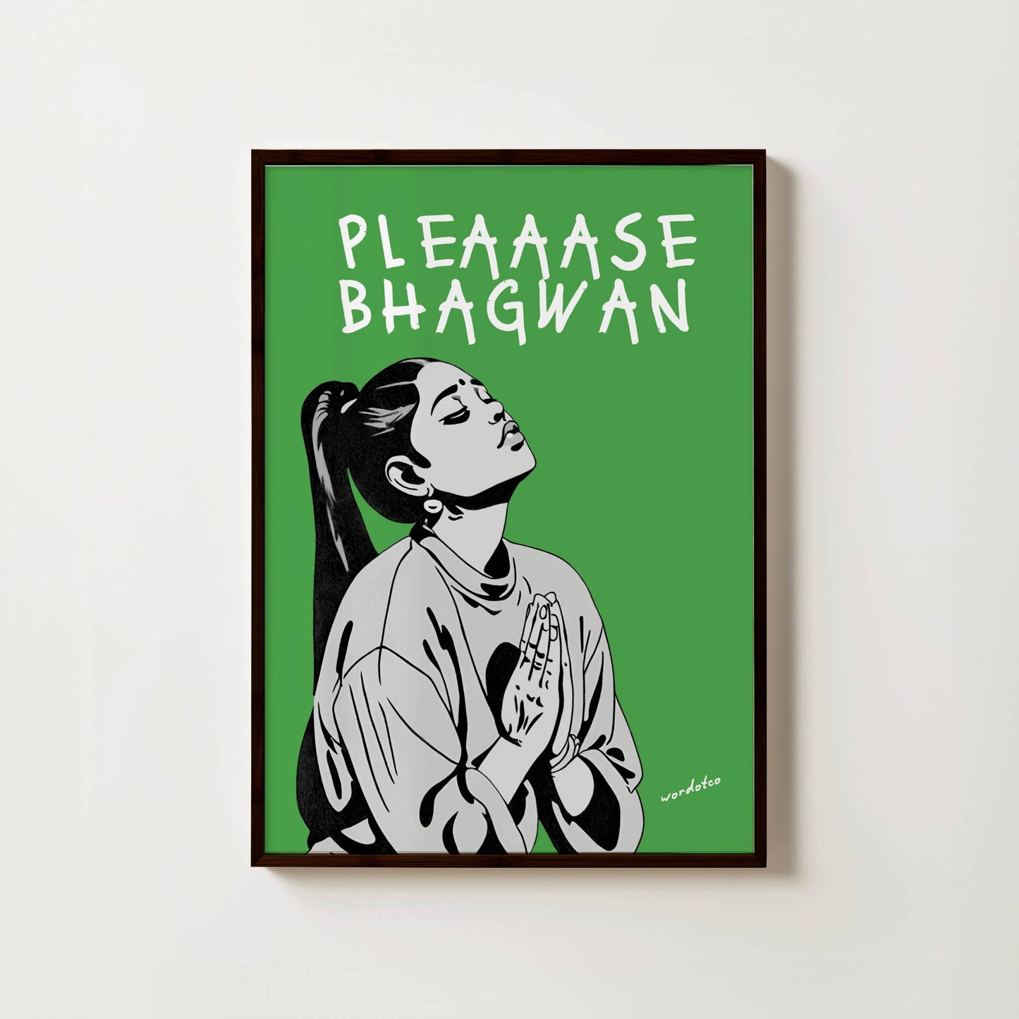 PLEASE BHAGWAN PRINT