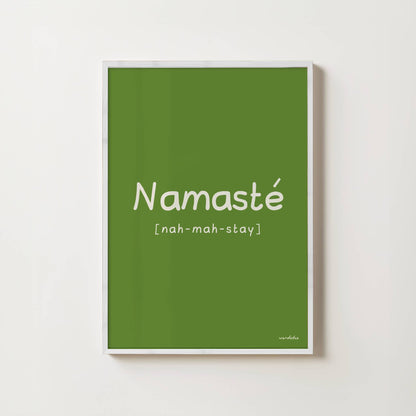 NAMASTE PRINT