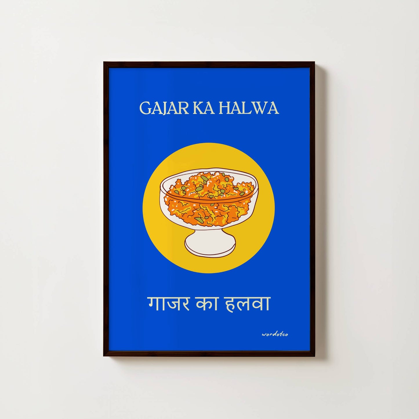 GAJJAR KA HALWA PRINT