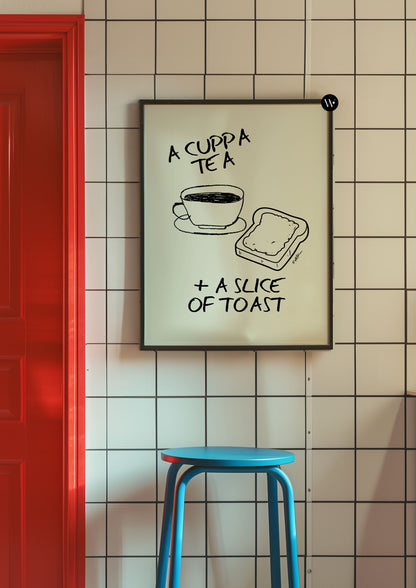 A4 | SAMPLE | TOAST & TEA PRINT