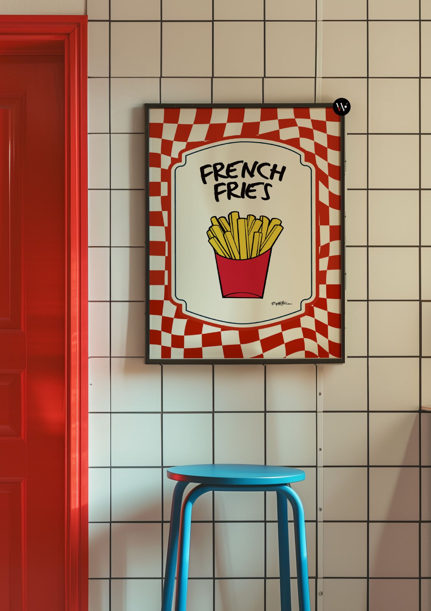 A4 | SAMPLE | FRENCH FRIES PRINT