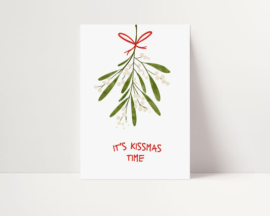 KISSMAS TIME PRINT