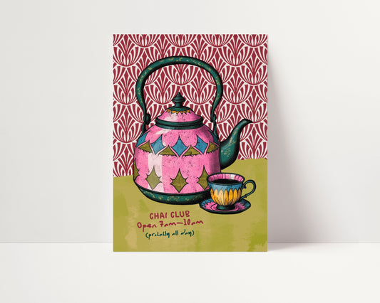 CHAI CLUB PRINT