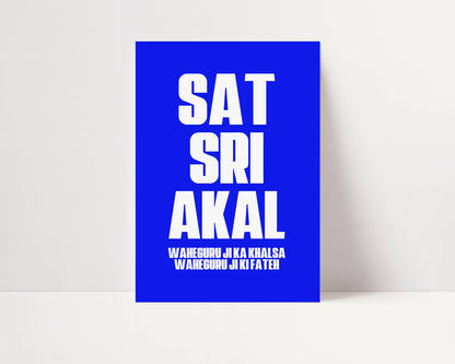 SAT SRI AKAL PRINT