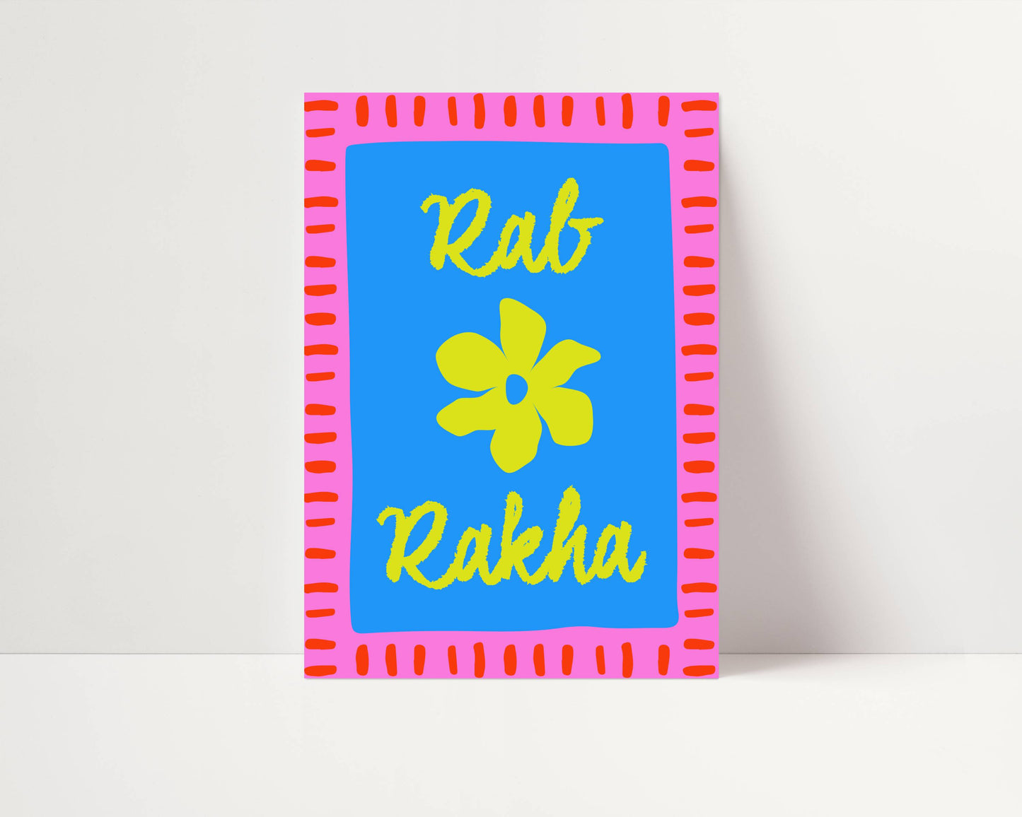 RAB RAKHA PRINT