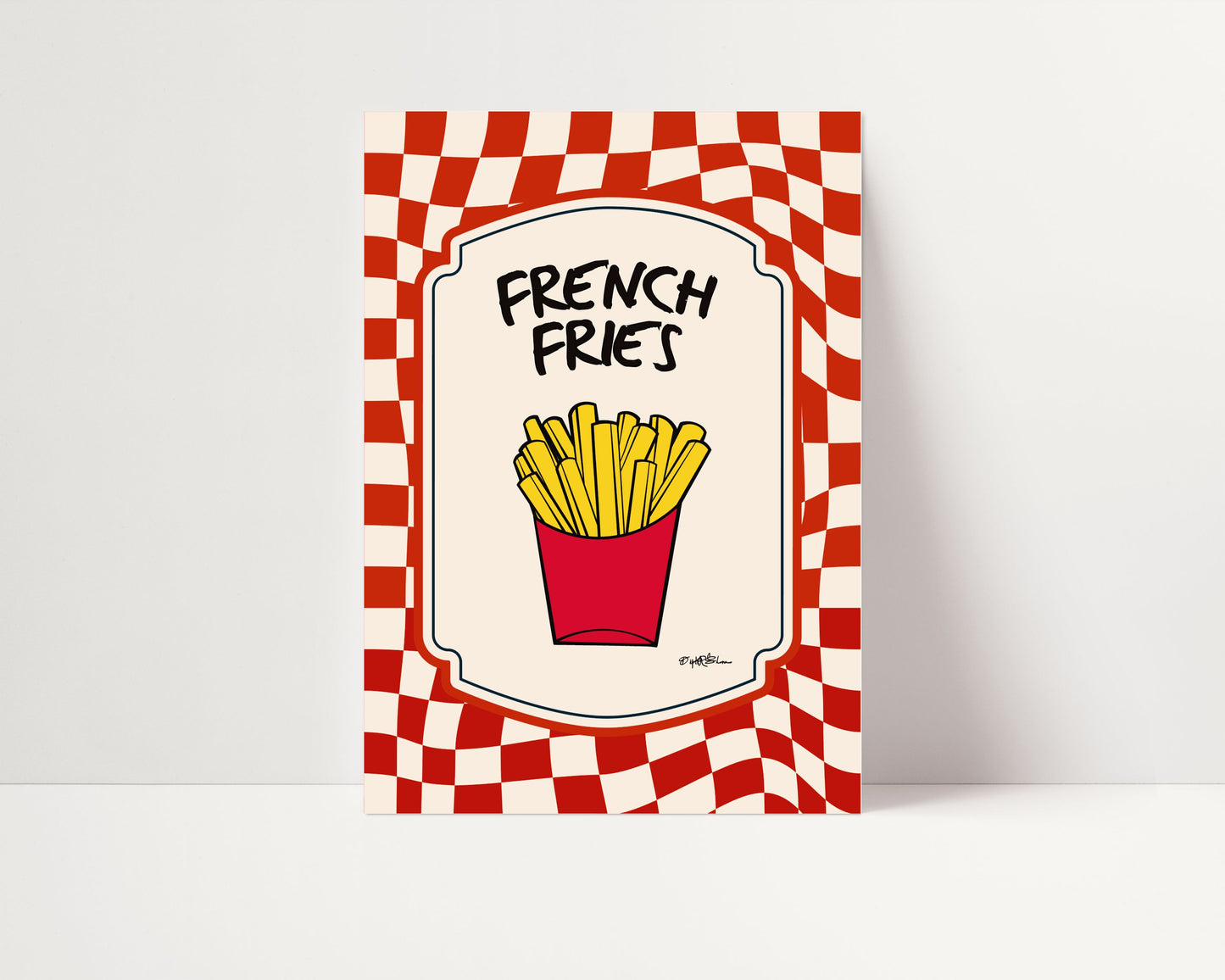 A4 | SAMPLE | FRENCH FRIES PRINT