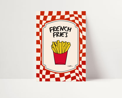 A4 | SAMPLE | FRENCH FRIES PRINT