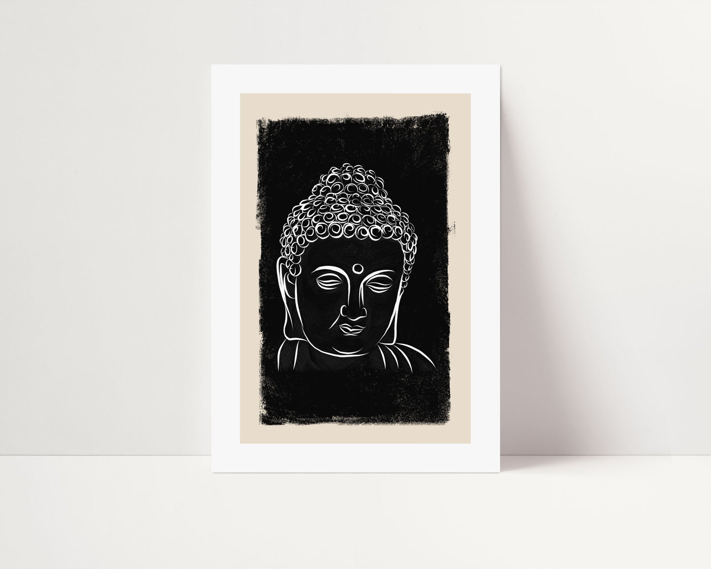 MINIMALIST BUDDHA PRINT