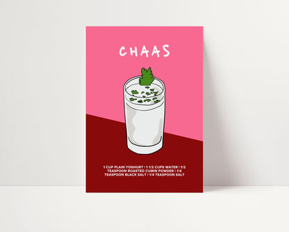 CHAAS BUTTERMILK PRINT