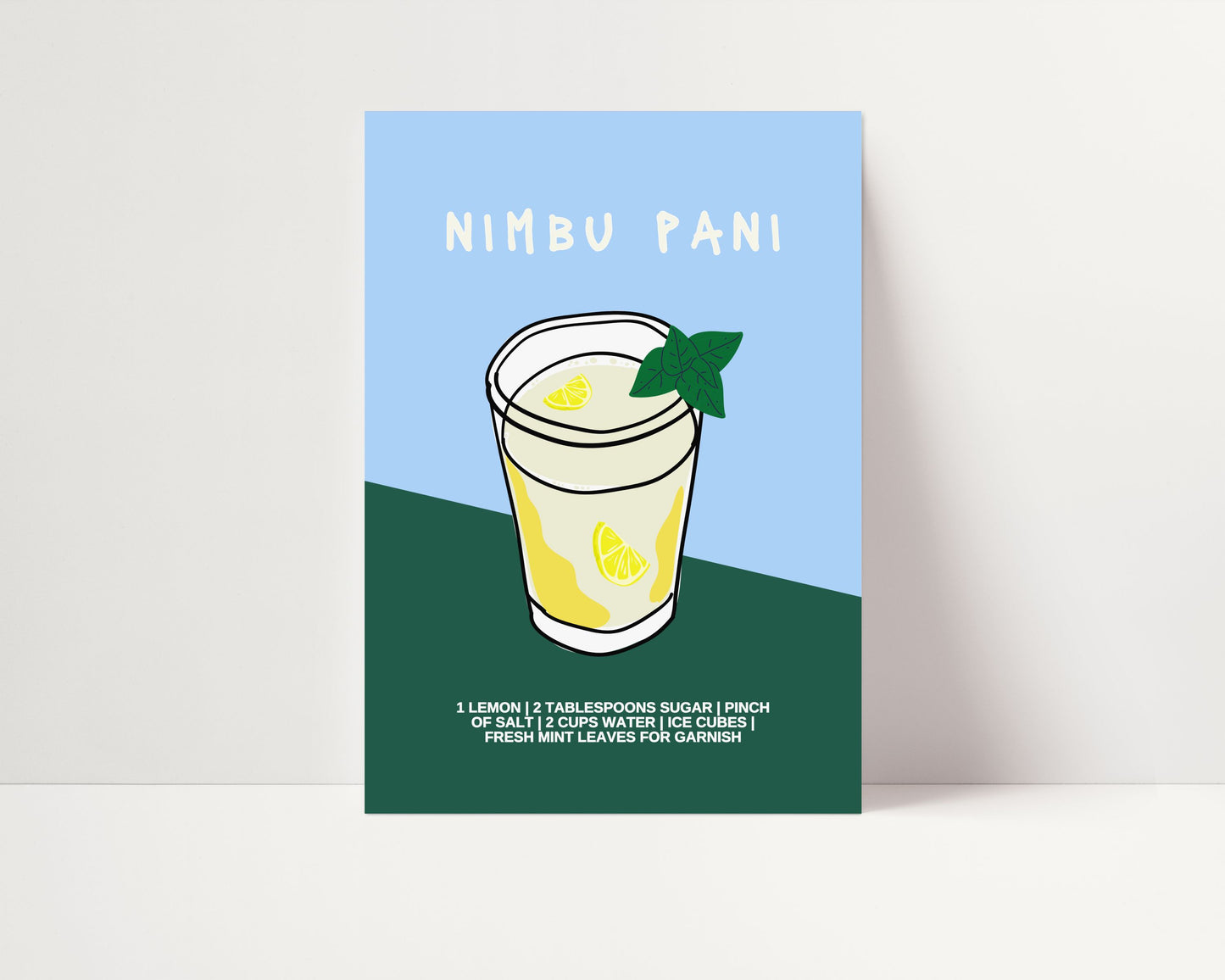 NIMBU PANI PRINT