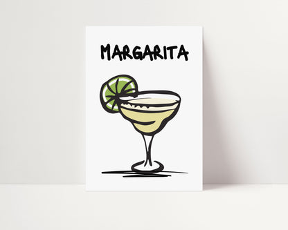 MARGARITA COCKTAIL PRINT