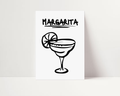 MARGARITA COCKTAIL PRINT