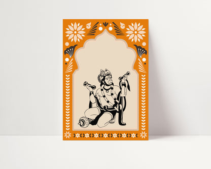 LORD HANUMAN PRINT