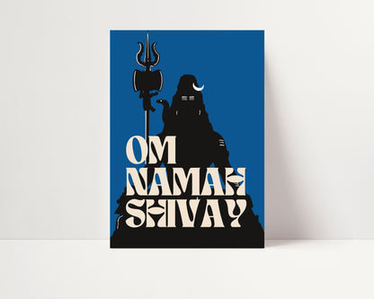 OM NAMAH SHIVAY PRINT