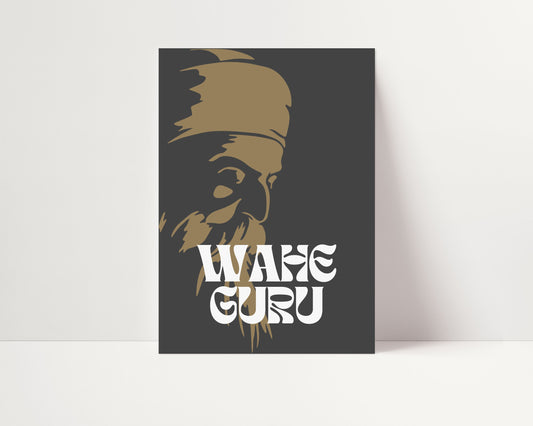 Wahe Guru Print