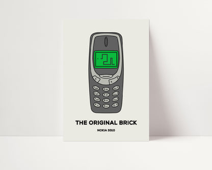 NOKIA 3310 NOSTALGIC PRINT