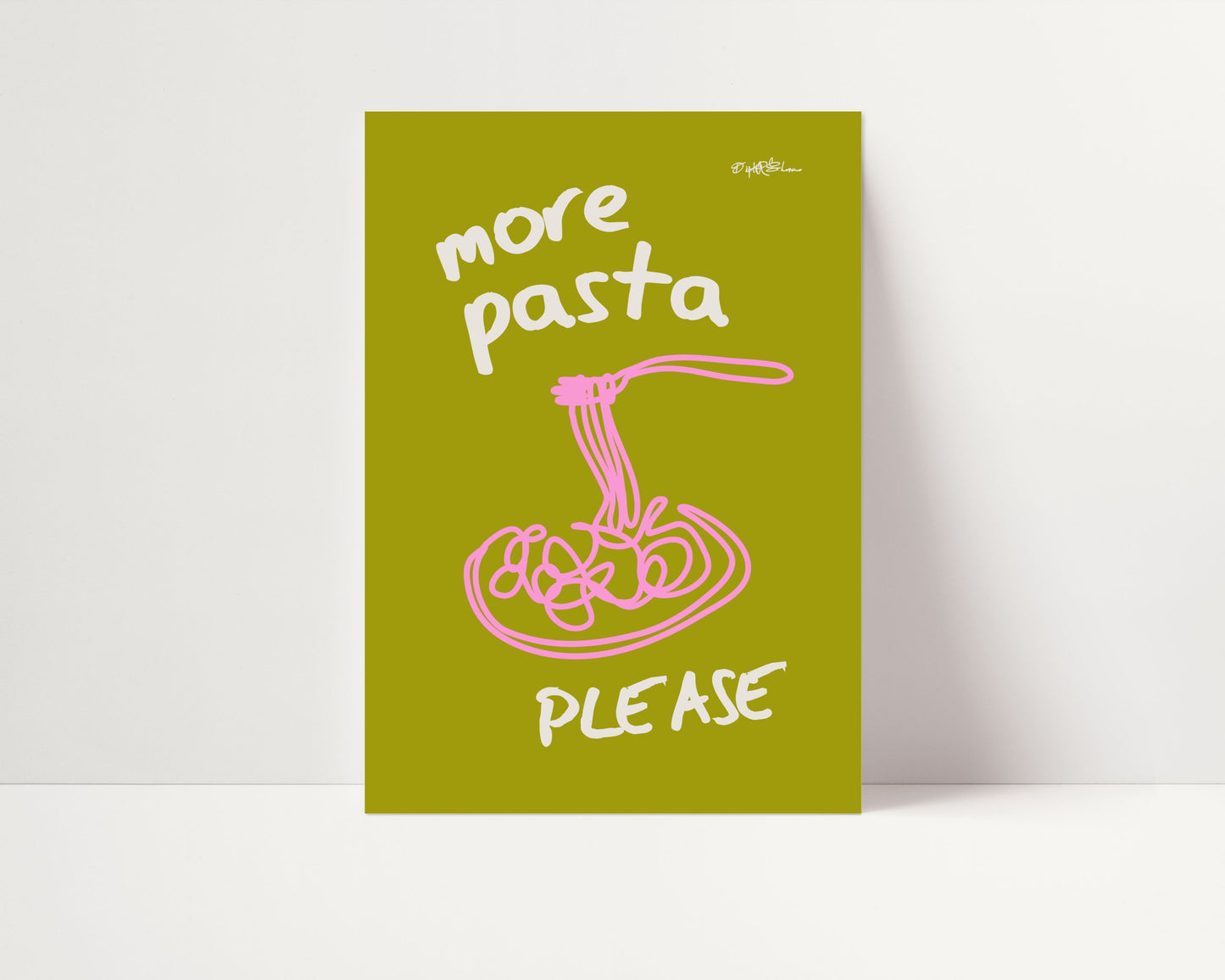 MORE PASTA PLEASE PRINT