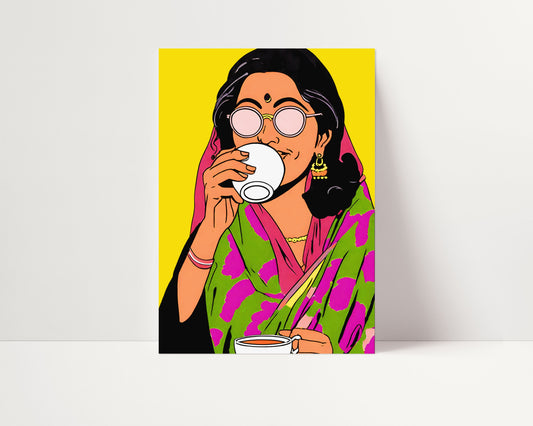 A3 | SAMPLE | CHAI DIVA PRINT