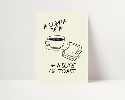 A4 | SAMPLE | TOAST & TEA PRINT