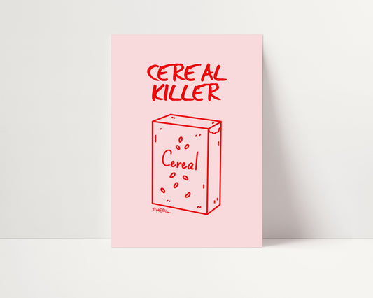 CEREAL KILLER PRINT