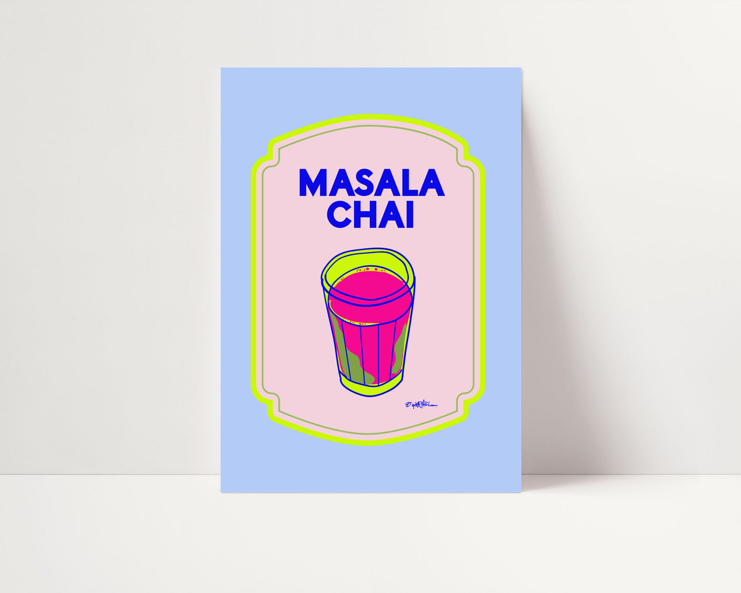 A3 | SAMPLE | MASALA CHAI PRINT