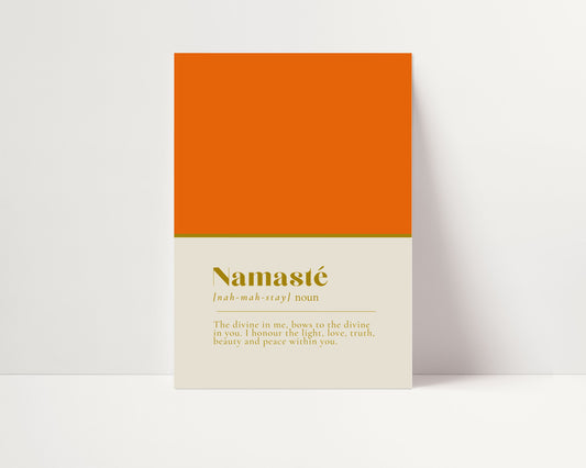 NAMASTE PRINT