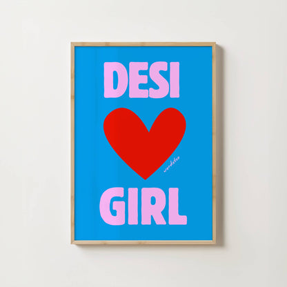 DESI GIRL PRINT