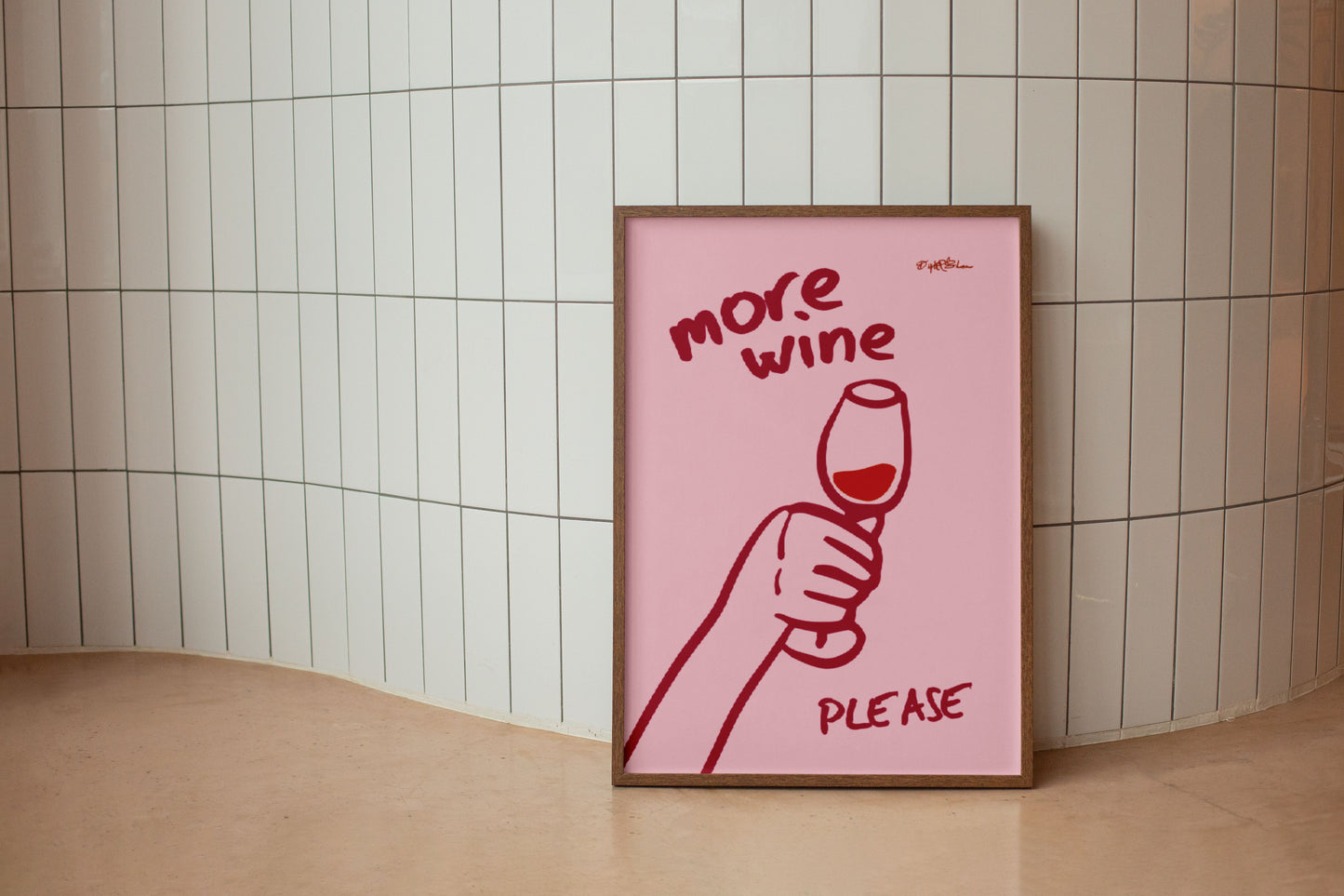 MORE WINE PLEASE PRINT