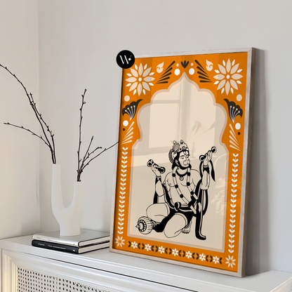 LORD HANUMAN PRINT