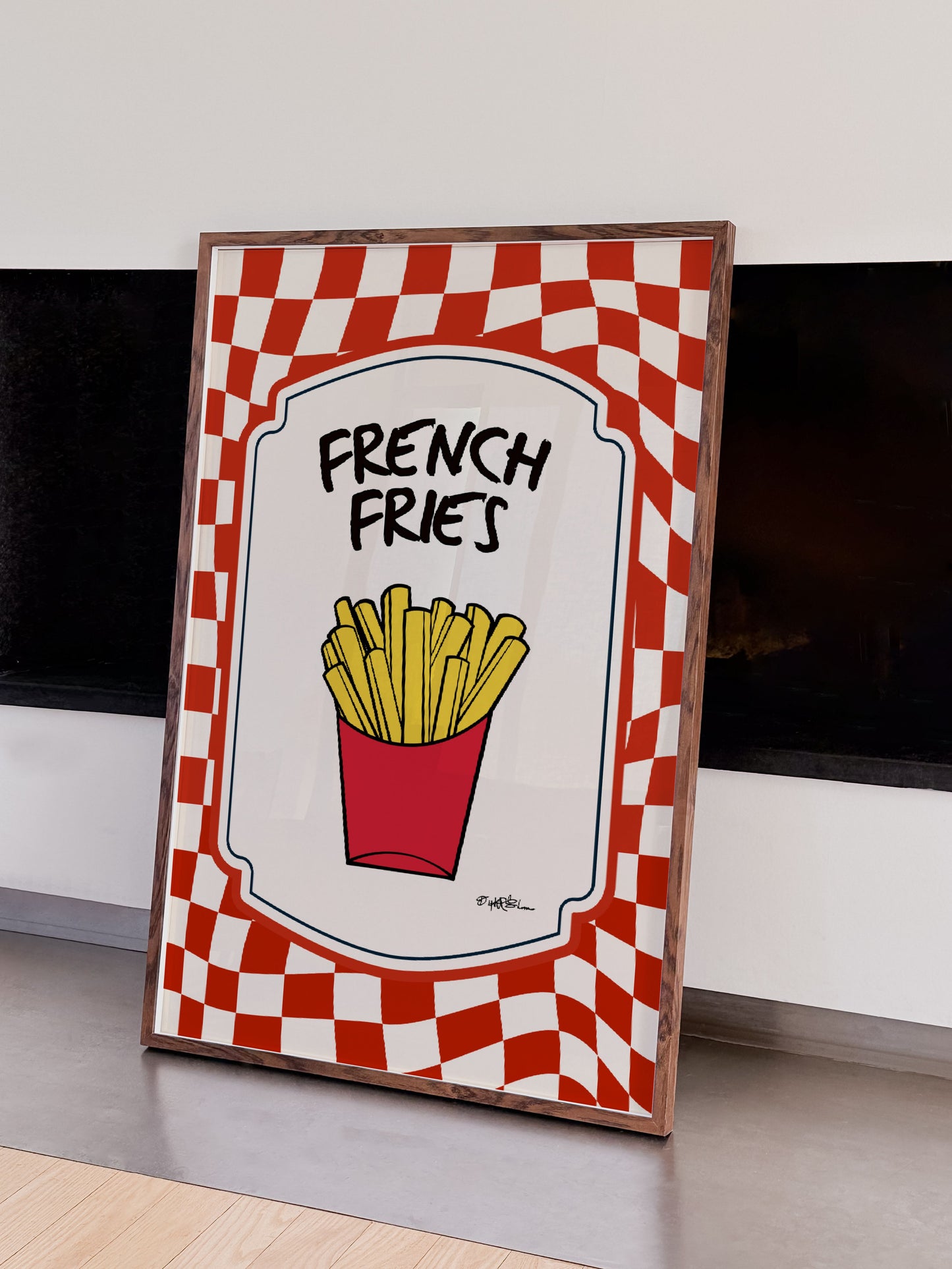 A4 | SAMPLE | FRENCH FRIES PRINT