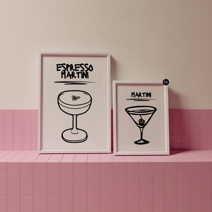 A4 | SAMPLE | MARTINI COCKTAIL PRINT