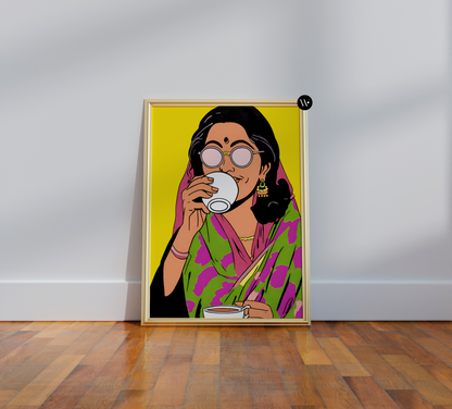 A3 | SAMPLE | CHAI DIVA PRINT