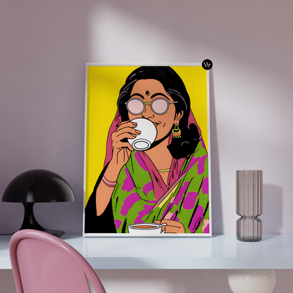 A3 | SAMPLE | CHAI DIVA PRINT