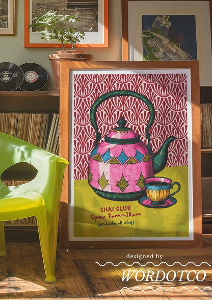 CHAI CLUB PRINT