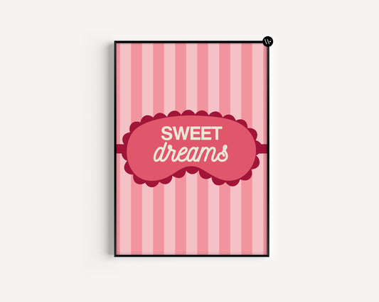 Sweet Dreams Mask Print