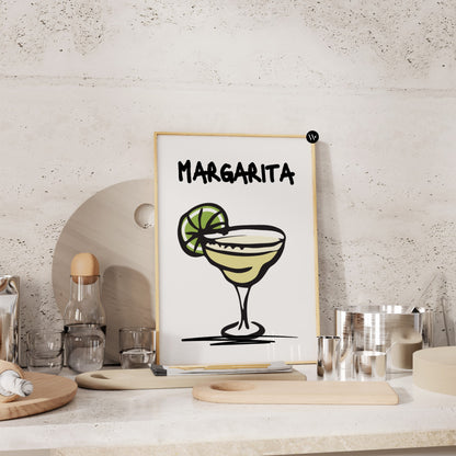 MARGARITA COCKTAIL PRINT