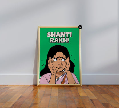 Shanti Rakh Print