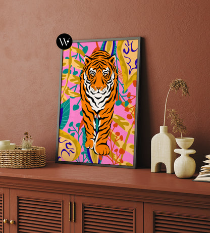 A4 | SAMPLE | TIGER SAFARI PRINT